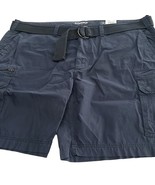 Sonoma Cargo Shorts Brushed Cotton Blend Canvas Belt Mens 46 - $19.80