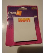 Vintage Post It Notes Deadstock NIP HOT! 1 Pad Sticky Note 3M Made In US... - £9.28 GBP