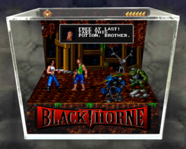 Black Thorne - 3D Cube Handmade Diorama - Video Games - Shadowbox - $69.19