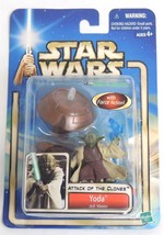 Yoda Jedi Master Star Wars Attack of the Clones Action Figure NIP Hasbro NIB - £11.93 GBP