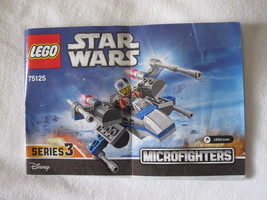 Lego Instruction Manual: Set 75125 Star Wars- Resistance X-Wing Fighter - $1.00