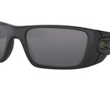 Oakley Fuel Cell POLARIZED Sunglasses OO9096-05 Matte Black Frame W/ Gre... - £77.84 GBP