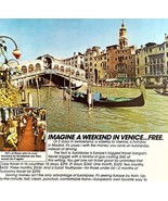 Eurailpass Train 1979 Advertisement European Railroad Weekend In Venice ... - $19.49