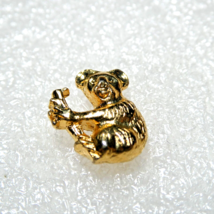 Koala Bear Gold-Toned Lapel Hat Pin - £4.66 GBP