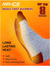 Insole Feet Warmers and Body Warmers - Disposable with Adhesive Back War... - £27.21 GBP