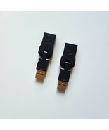 2X USB 2.0 A Male to A Female Up 180 degree Angled coupler Adapter Plug - $2.97