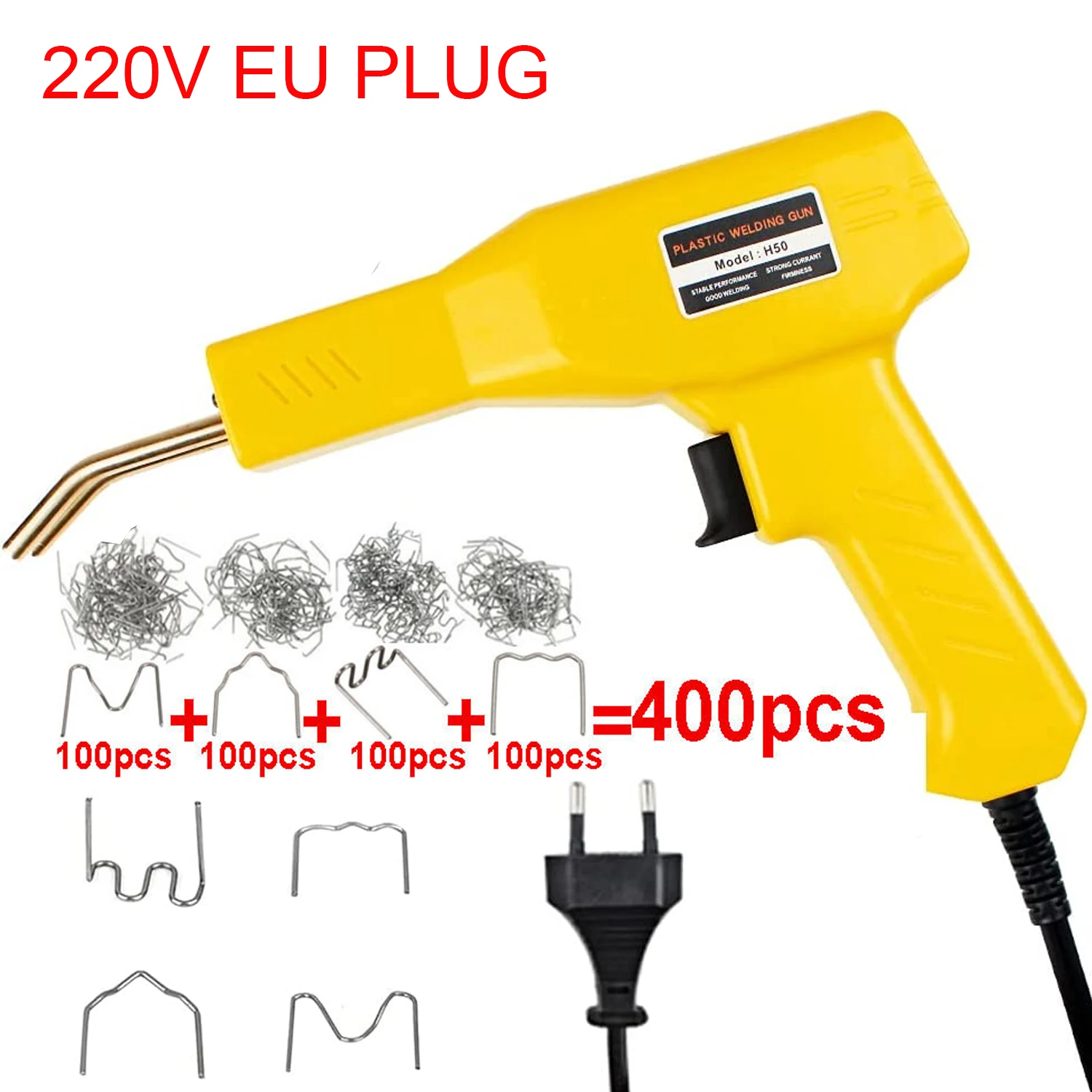 Plastic Welder  Hot Stapler Welding hine Soldering  for Plastic Staple P... - $142.10