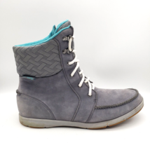 Columbia PFG Bahama Suede Boots Grey Lightweight (Women&#39;s US Size 12) BL... - $32.62