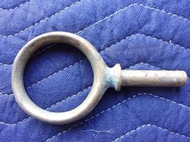 single solid bronze Marine Oar Lock, 2-1/4" opening, 2" x 1/2" shaft - $15.35