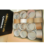 Empty tape spools for crafting.  Box of 25. - £6.37 GBP