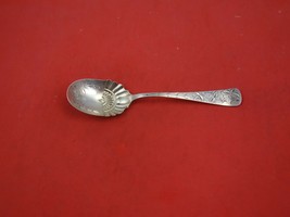 Number 63 by Towle Sterling Silver Sugar Spoon Brite Cut 5 7/8&quot; Serving Vintage - £53.97 GBP
