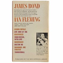 James Bond For Your Eyes Only Ian Fleming Vintage Paperback 1962 2nd Print image 2