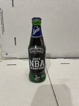 2003 Sprite NBA Champions San Antonio Spurs Commemorative Bottle~8 Oz. U... - $183.20 MXN