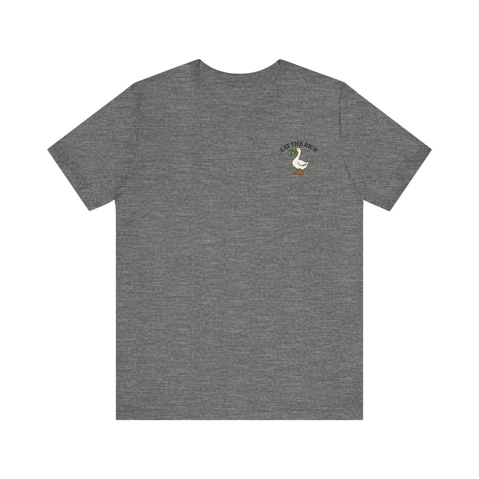 Eat the Rich Shirt, Anti Capitalist shirt, Tax the Rich Shirt, Activist Gift Item image 2