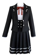 ZYHCOS High School Uniform Girls Black Skirt Suits Cosplay Costume Full Sets (La - £48.12 GBP