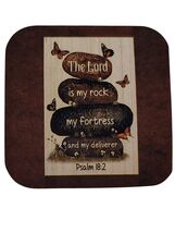  Handmade Glossy Christian Magnet – “The Lord Is My Rock, My Fortress, a... - $6.62 CAD