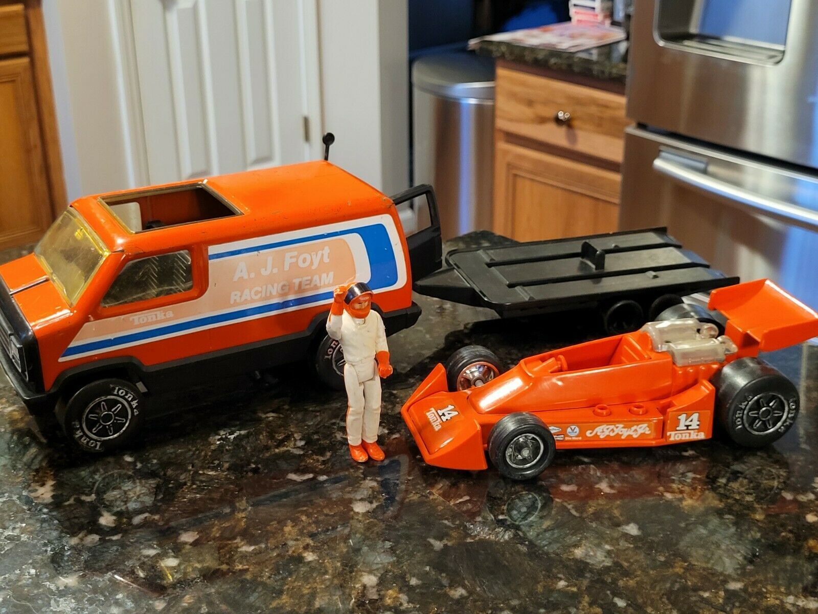 Tonka Team Remorque F1 – Voiture Miniature 1979, Vintage Occasion
