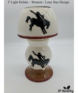 NEW T Light Holder - Western / Lone Star Design - $11.21