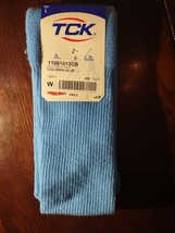 TCK Adult Solid Sock Columbia Blue Large - £12.42 GBP