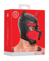 Shots Ouch Puppy Play Puppy Hood - Red - £45.25 GBP
