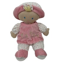 Soft Terry Cloth Pink Babydoll Plush Kids Preferred Brand Embroidered Face - $12.16