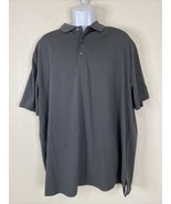 Ben Hogan Men Size 2Xl Gray Polo Golf Shirt Short Sleeve Recycled Polyester - £8.44 GBP