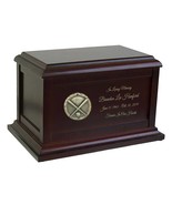 Baseball Home Rosewood Urn - $225.95