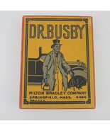 Dr. Busby Card Game Milton Bradley Complete 40 Cards &amp; Box Antique c 190... - £79.92 GBP