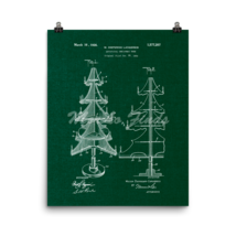 Christmas Tree 1924 Vintage Xmas Patent Art Print Poster 8x10 or 16x20 - £14.08 GBP+