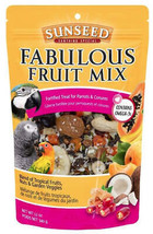 Sunseed Fabulous Fruit Mix Fortified Treat for Parrots and Conures - $22.72+