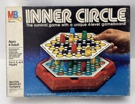 Vintage Inner Circle Strategy Board Game By Milton Bradley 1981 Complete... - £11.98 GBP