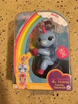 WowWee AUTHENTIC Fingerlings Stella Blue Unicorn Interactive Toy - $39.10