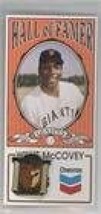 1991 Chevron Willie Mccovey Hof San Francisco Giants Hall Of Famer Gas Pin Back - $5.93