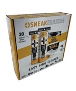 Sneakerasers Easy Shoe Cleaner Kit (2) 10PK Shoe Cleaner + Soak Detergen... - $50.70 CAD