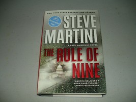 SIGNED The Rule of Nine: A Paul Madriani Novel - Steve Martini (HC, 2010) VG+ - £11.59 GBP