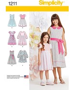 Simplicity 1211, size HH (girls&#39; 3, 4, 5, 6) - $9.57 CAD