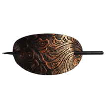 Boho Style Hair Cuff  Hairpin For Ponytail Bun Holder - New - Copper - $14.99