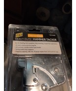 New FastenPro Heavy Duty Hammer Tacker ~ Staples From 1/4&quot; - 9/16&quot;~ Item... - £11.78 GBP