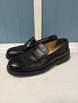 TOD’S  Men’s Penny Loafers Black Patent Leather Size 8.5 Made In Italy D... - £62.29 GBP