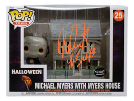 Nick Castello Firmato Halloween Michael Myers W/ Casa Funko Pop #25 Insc JSA - £209.30 GBP