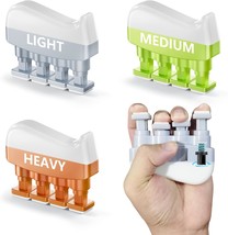 Kdg Finger Strengthener (3 Pack,3Lb-12Lb),Grip Strength Trainer,Adjustable - $31.99