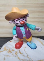 Disney JoJo Circus Skeebo the Sheriff Circus Clown Action Figure Vintage  - $9.69