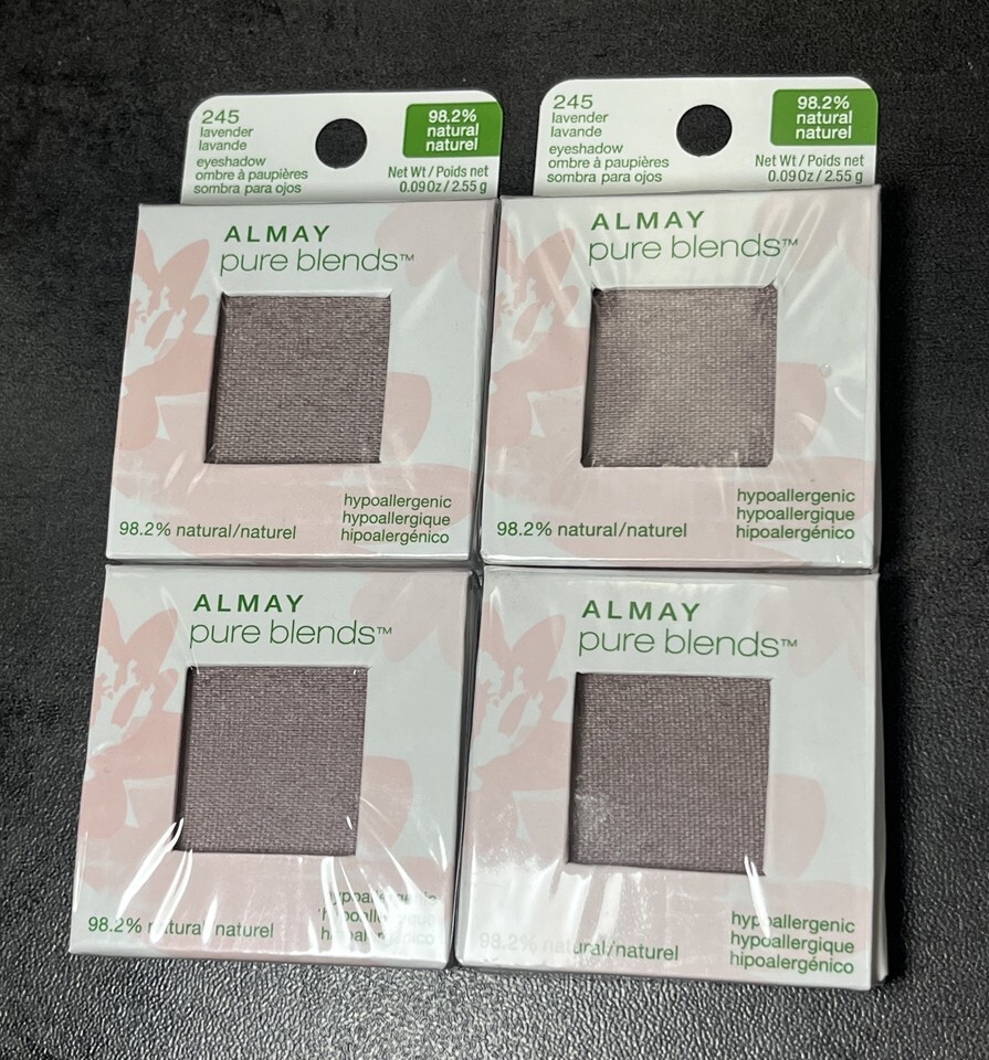 4 Almay Pure Blends Eyeshadow - 245 Lavender  - 0.09oz - $15.78