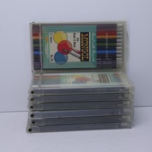 Vintage New Old Stock Mongol Colored Pencils Paint with Pencils 84pcs - £66.36 GBP