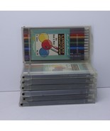 Vintage New Old Stock Mongol Colored Pencils Paint with Pencils 84pcs - $55.19