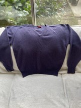 Nordstrom Men’s Blue Size L 100% Lambswool Sweater - $26.18