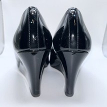 Coach Roni Black Hedge Heels Size 8 - £48.33 GBP