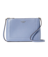 New Kate Spade Leila Crossbody Pebble Leather Thunderstorm - $1,710.24 MXN