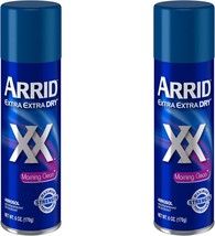 Arrid XX Aerosol Spray Antiperspirant &amp; Deodorant, Morning Clean - 6 oz - 2 pk - £23.17 GBP