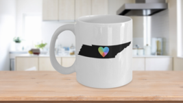 Tennessee Mug White Coffee Cup The Volunteer State Home Tie Dye Love  - $18.47+